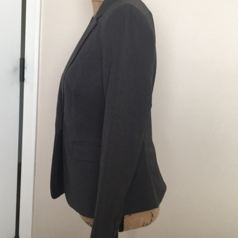 Nine West Dark Gray Blazer - Picture 2 of 7